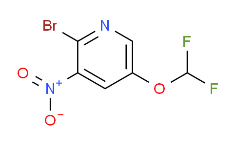 AM59643 | 1805103-61-0 | 2-Bromo-5-difluoromethoxy-3-nitropyridine