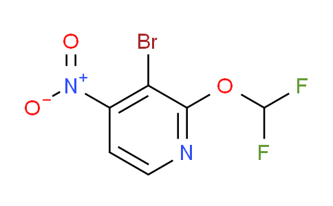 AM59647 | 1805103-71-2 | 3-Bromo-2-difluoromethoxy-4-nitropyridine