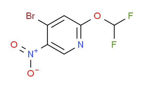 AM59656 | 1807244-45-6 | 4-Bromo-2-difluoromethoxy-5-nitropyridine