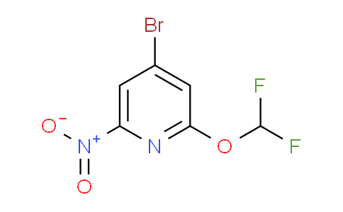 AM59657 | 1807116-14-8 | 4-Bromo-2-difluoromethoxy-6-nitropyridine