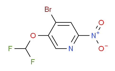 AM59660 | 1807185-77-8 | 4-Bromo-5-difluoromethoxy-2-nitropyridine