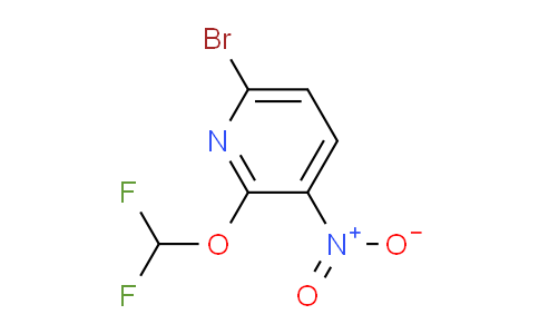 6-Bromo-2-difluoromethoxy-3-nitropyridine