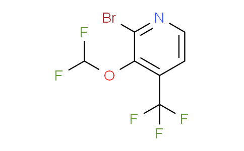 AM59667 | 1805593-51-4 | 2-Bromo-3-difluoromethoxy-4-(trifluoromethyl)pyridine