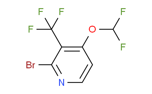 AM59669 | 1804896-47-6 | 2-Bromo-4-difluoromethoxy-3-(trifluoromethyl)pyridine