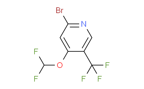 2-Bromo-4-difluoromethoxy-5-(trifluoromethyl)pyridine