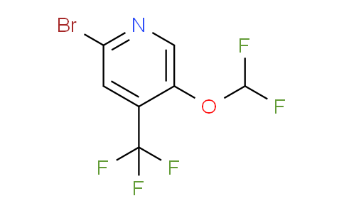 2-Bromo-5-difluoromethoxy-4-(trifluoromethyl)pyridine