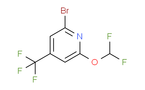 AM59675 | 1804896-53-4 | 2-Bromo-6-difluoromethoxy-4-(trifluoromethyl)pyridine