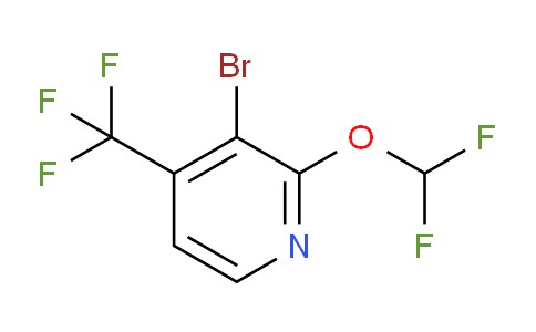3-Bromo-2-difluoromethoxy-4-(trifluoromethyl)pyridine