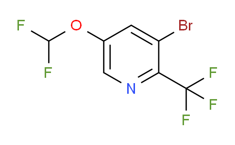 AM59679 | 1807244-88-7 | 3-Bromo-5-difluoromethoxy-2-(trifluoromethyl)pyridine