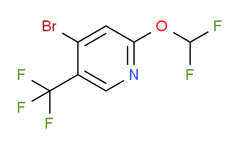 4-Bromo-2-difluoromethoxy-5-(trifluoromethyl)pyridine