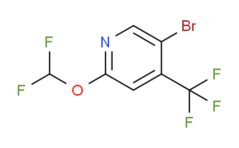 5-Bromo-2-difluoromethoxy-4-(trifluoromethyl)pyridine