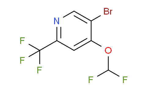 5-Bromo-4-difluoromethoxy-2-(trifluoromethyl)pyridine