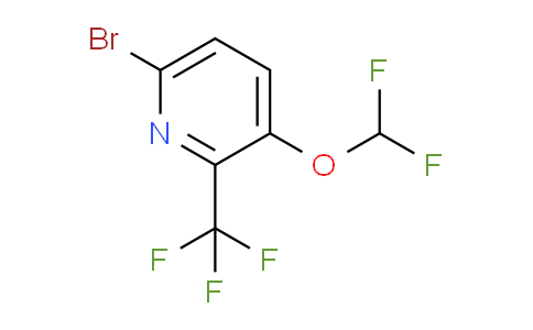 AM59692 | 1807168-39-3 | 6-Bromo-3-difluoromethoxy-2-(trifluoromethyl)pyridine