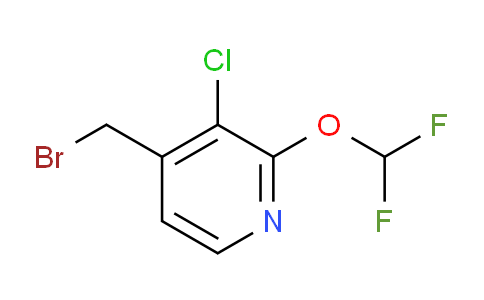 AM59711 | 1807215-60-6 | 4-Bromomethyl-3-chloro-2-(difluoromethoxy)pyridine