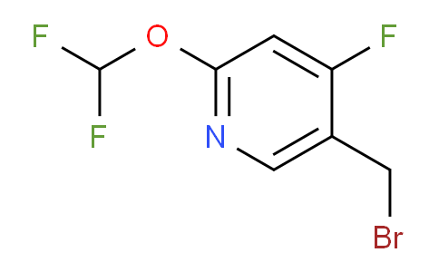 5-Bromomethyl-2-difluoromethoxy-4-fluoropyridine