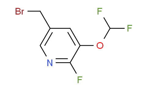 5-Bromomethyl-3-difluoromethoxy-2-fluoropyridine