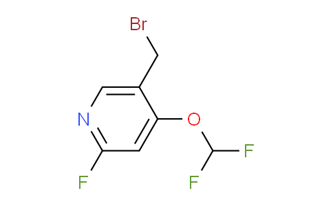 5-Bromomethyl-4-difluoromethoxy-2-fluoropyridine