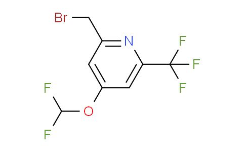 2-Bromomethyl-4-difluoromethoxy-6-(trifluoromethyl)pyridine