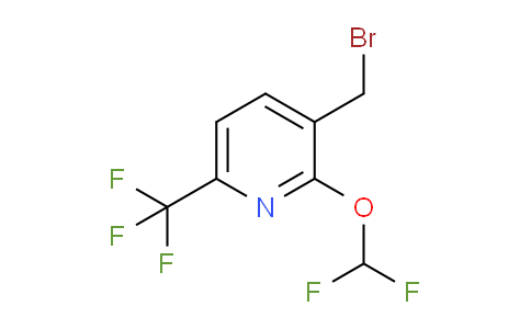 AM59750 | 1807111-87-0 | 3-Bromomethyl-2-difluoromethoxy-6-(trifluoromethyl)pyridine