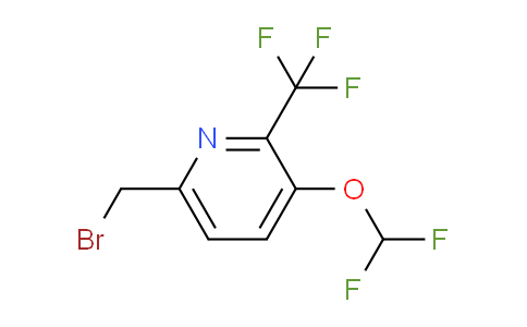 AM59767 | 1805594-68-6 | 6-Bromomethyl-3-difluoromethoxy-2-(trifluoromethyl)pyridine