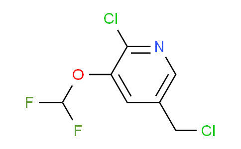 2-Chloro-5-chloromethyl-3-(difluoromethoxy)pyridine