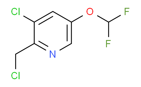 3-Chloro-2-chloromethyl-5-(difluoromethoxy)pyridine