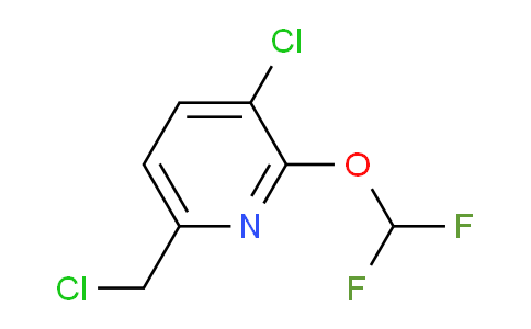 3-Chloro-6-chloromethyl-2-(difluoromethoxy)pyridine