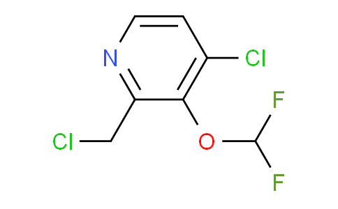 4-Chloro-2-chloromethyl-3-(difluoromethoxy)pyridine