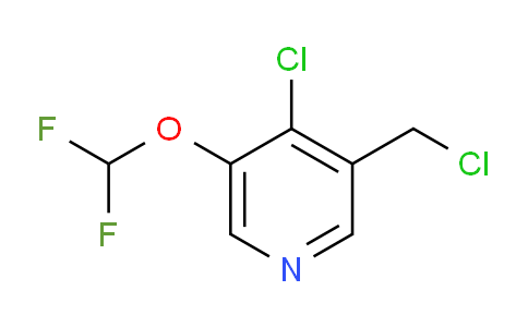 4-Chloro-3-chloromethyl-5-(difluoromethoxy)pyridine