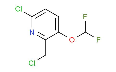 6-Chloro-2-chloromethyl-3-(difluoromethoxy)pyridine