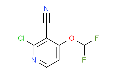 2-Chloro-4-(difluoromethoxy)nicotinonitrile