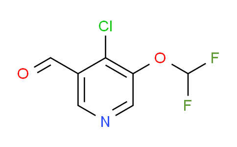 4-Chloro-5-(difluoromethoxy)nicotinaldehyde