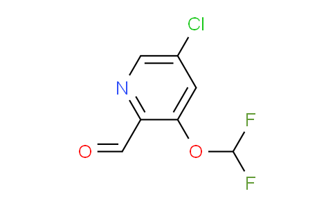 5-Chloro-3-(difluoromethoxy)picolinaldehyde