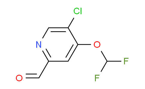 5-Chloro-4-(difluoromethoxy)picolinaldehyde