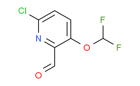6-Chloro-3-(difluoromethoxy)picolinaldehyde