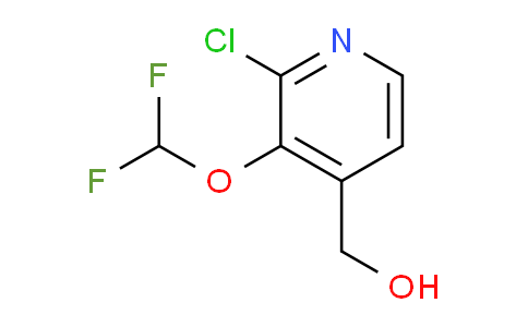 2-Chloro-3-(difluoromethoxy)pyridine-4-methanol