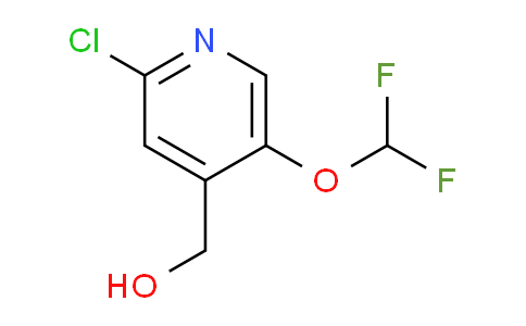 2-Chloro-5-(difluoromethoxy)pyridine-4-methanol