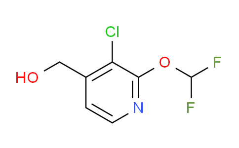 3-Chloro-2-(difluoromethoxy)pyridine-4-methanol