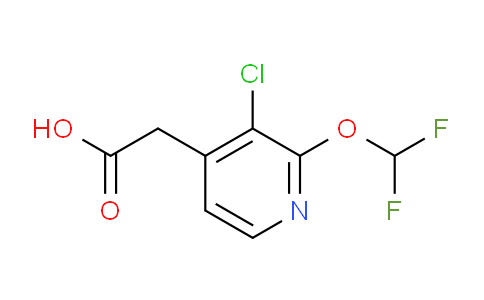 AM59892 | 1807203-94-6 | 3-Chloro-2-(difluoromethoxy)pyridine-4-acetic acid