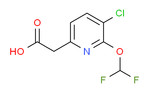 AM59893 | 1807131-63-0 | 3-Chloro-2-(difluoromethoxy)pyridine-6-acetic acid