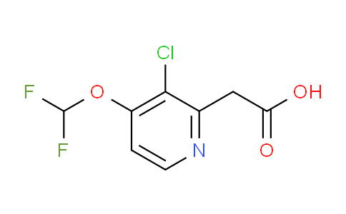 AM59894 | 1805528-15-7 | 3-Chloro-4-(difluoromethoxy)pyridine-2-acetic acid