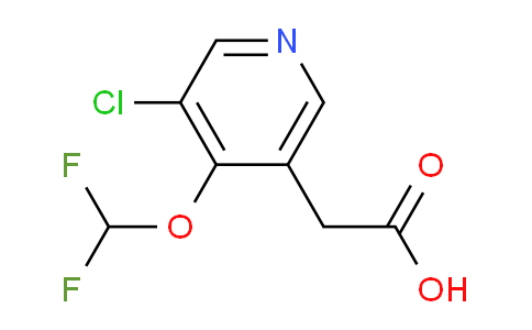 AM59895 | 1805636-52-5 | 3-Chloro-4-(difluoromethoxy)pyridine-5-acetic acid