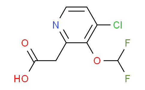 AM59901 | 1807131-68-5 | 4-Chloro-3-(difluoromethoxy)pyridine-2-acetic acid