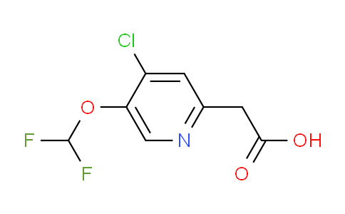 4-Chloro-5-(difluoromethoxy)pyridine-2-acetic acid