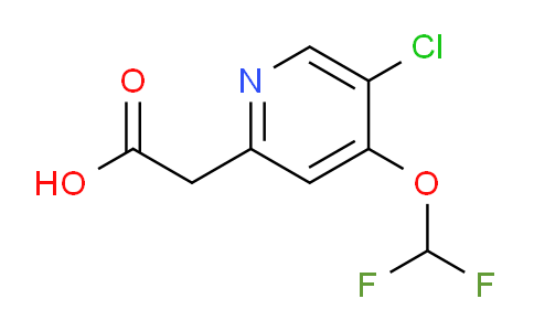 5-Chloro-4-(difluoromethoxy)pyridine-2-acetic acid