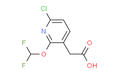6-Chloro-2-(difluoromethoxy)pyridine-3-acetic acid