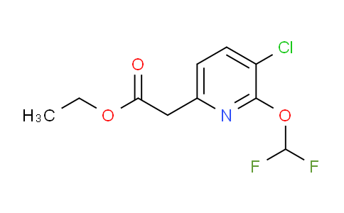AM59919 | 1805159-71-0 | Ethyl 3-Chloro-2-(difluoromethoxy)pyridine-6-acetate