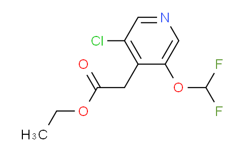 AM59923 | 1805028-43-6 | Ethyl 3-Chloro-5-(difluoromethoxy)pyridine-4-acetate