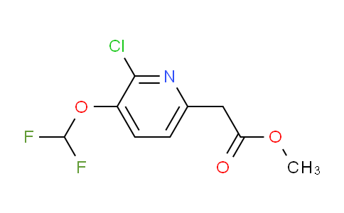 AM59939 | 1805528-49-7 | Methyl 2-Chloro-3-(difluoromethoxy)pyridine-6-acetate