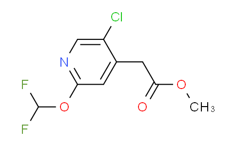 AM59945 | 1805221-31-1 | Methyl 5-Chloro-2-(difluoromethoxy)pyridine-4-acetate